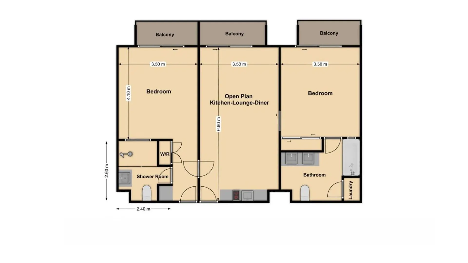Apartamento 1104 And 1105 Oaks Resort Port Douglas